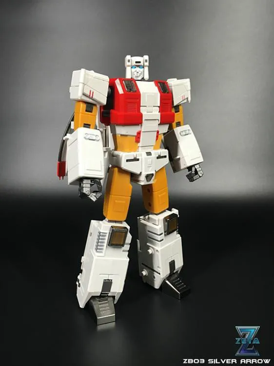 Zeta Toys ZB-03 ZB03 Серебристая стрела Silverbolt Aerialbots трансформационная фигурка