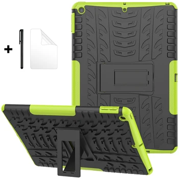 

Case for iPad 2019 10.2 Heavy Duty Hybrid Shockproof Kickstand Protective Cover Kids Case for iPad 7th Generation Tablet Funda