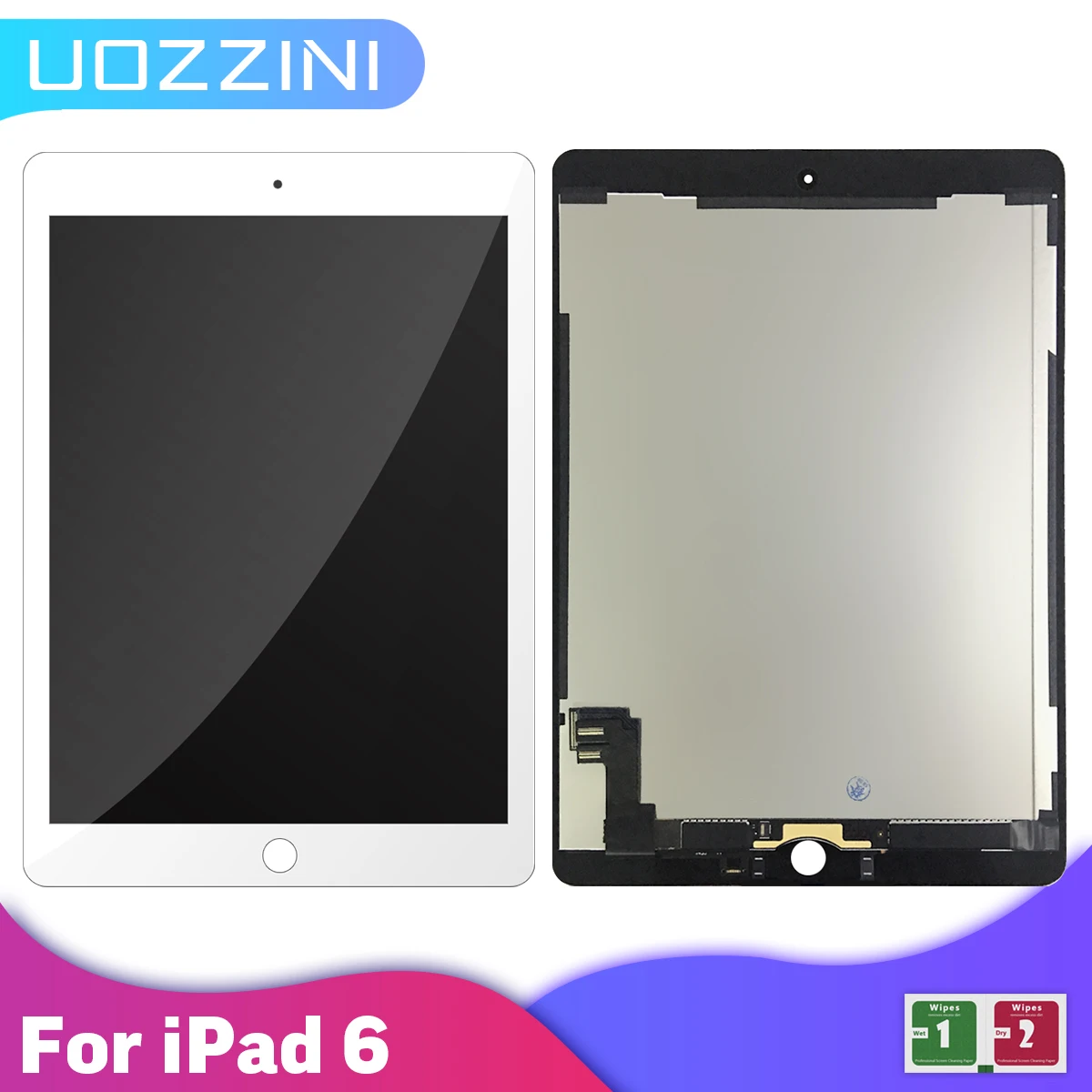 ЖК-дисплей для Apple iPad 6 Air 2 A1567 A1566 9 7 '𧄀% тест хорошего качества Дисплей