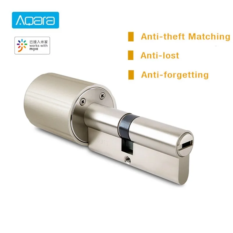 

AQara Smart Door Lock Core Mechanical Electrical Smart Anti-theft Home Security with Key Work With Mijia APP