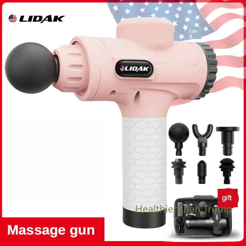 LIDAK Massage Gun Muscle Pain Management Fascia Deep Relaxation Fitness Massager Therapy | Красота и здоровье