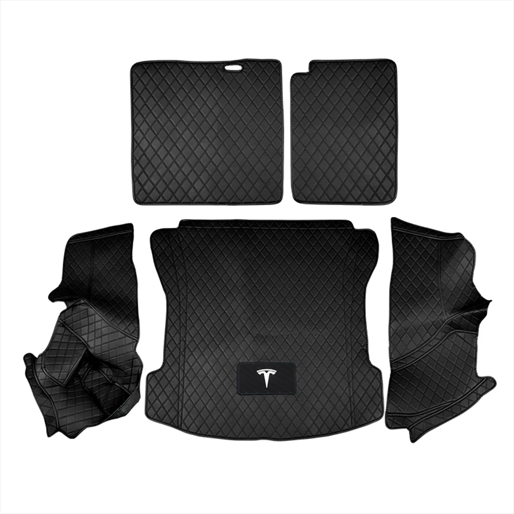 Tesla 3 Leather Trunk Mat Pad