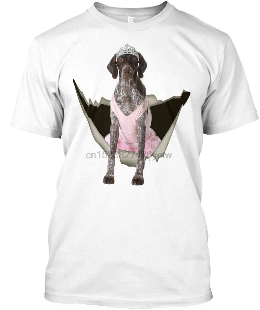 Мужская футболка немецкий курцхаар (1) женская | одежда