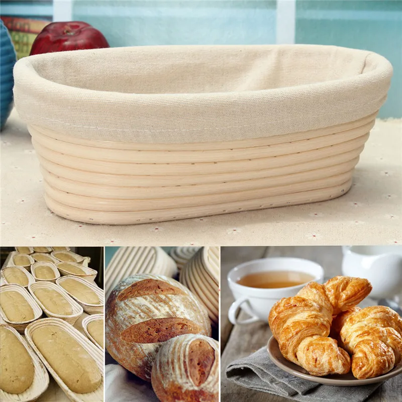 10 дюймов/25 см овальные Brotform Banneton хлеб доказательство изоляции корзина