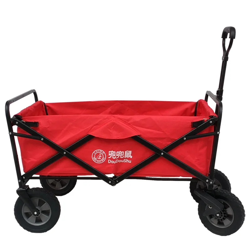 

Pocket Rat Pet Children's Supermarket Shopping Cart Folding Cart Outdoor Fishing Camping Carrying Portable Cart