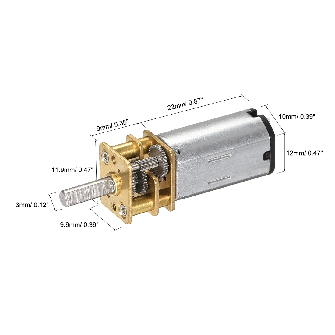 Uxcell микро Шестерни редуктор скорости для DC3/6/12 V 17-480 об/мин бесшумный редуктор большим крутящим моментом для DIY игрушки с мотором бытовой техники пульт ДУ для дистанционно управляемой машины лодки