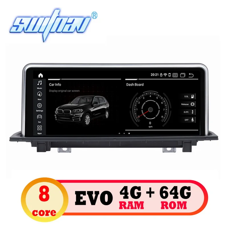 

8 core Android 9.0 CAR DVD FOR BMW X1 F48 Original EVO System player Multimedia stereo monitor ips screen in one