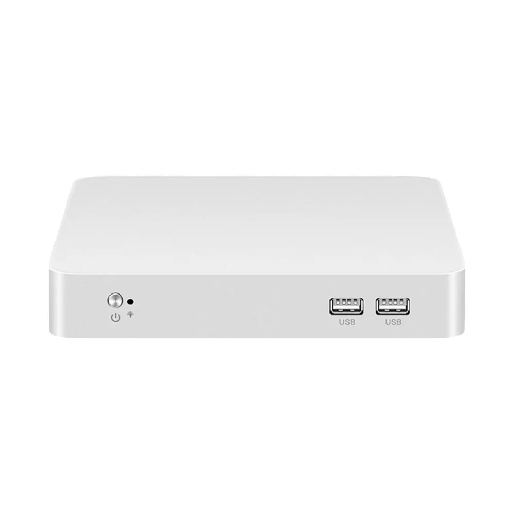 Кулер для мини компьютера Intel Core i7 7500U i5 7200U 4200U 3317U DDR3L Windows 10 Wifi HDMI 6 * USB|fanless mini pc|mini