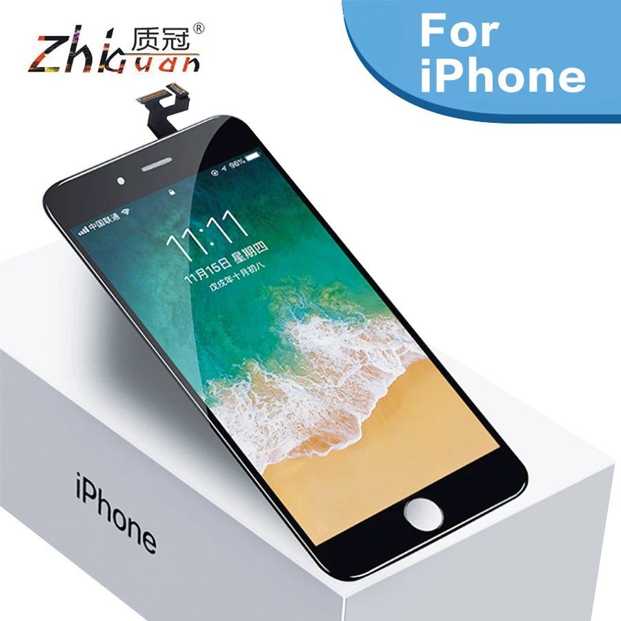 ЖК дисплей класса AAAA для iPhone8 с 3D сенсорным цифровым преобразователем в сборе iPhone
