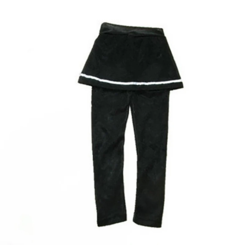 A2-skirt-pants Осенние юбки для девочек; штаны; детские леггинсы принцессы в полоску; детские штаны для танцев; Многослойная юбка-пачка; брюки; хлопковые леггинсы для маленьких детей - Цвет: A2-skirt-pants