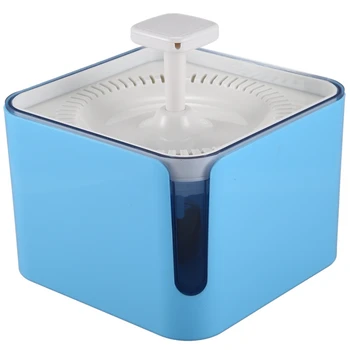 

DUDU PET Pet Fountain-Automatic Cat Water Fountain Dog Water Dispenser for Cats, Dogs, Multiple Pets ,US Plug,Blue