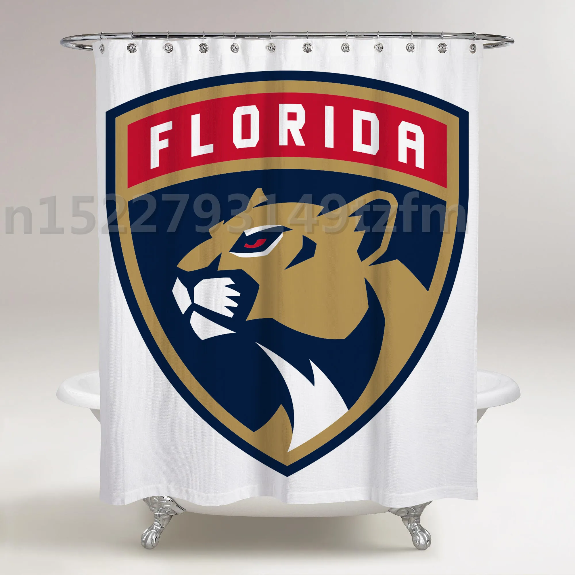 photo color Водонепроницаемая занавеска для душа s florida panthers занавеска для душа с принтом полиэфирная ткань занавеска для ванной комнаты с 12 крючками - Цвет: photo color