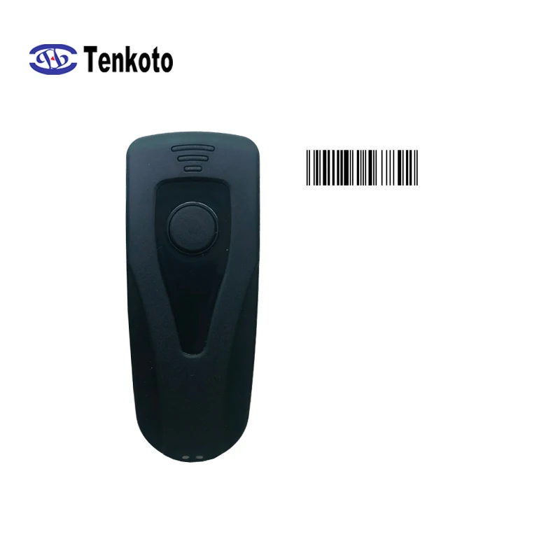 1D Bluetooth 2D сканер штрих-кода беспроводной мини КПК метки и код сканирования портативный POS сканер - Цвет: 1D