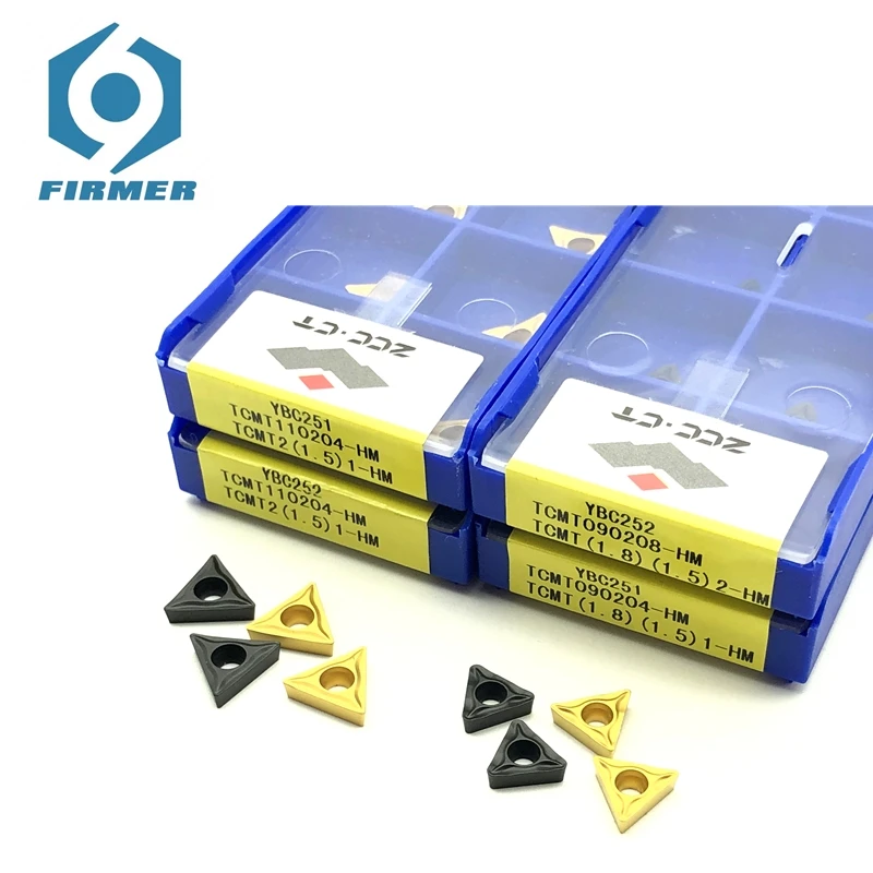 

Оригинальное лезвие CNC TCMT090204 TCMT110204 16T304-HM YBC251/252 карбидная вставка токарный инструмент режущий инструмент токарный станок лезвие