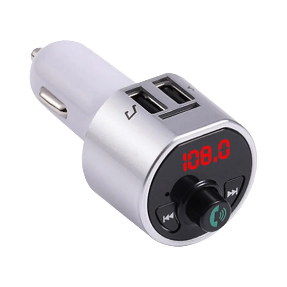 Горячая Bluetooth Автомобильный fm-передатчик беспроводной радио адаптер MP3-плеер плюс USB зарядное устройство Bluetooth громкой связи вызов