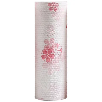 

1 Roll Kitchen Towel Multifunctional Reusable Absorbent Dry Wet Fadeproof Anti Oil Home Kitchen Towel Cleaning Duster Cloth