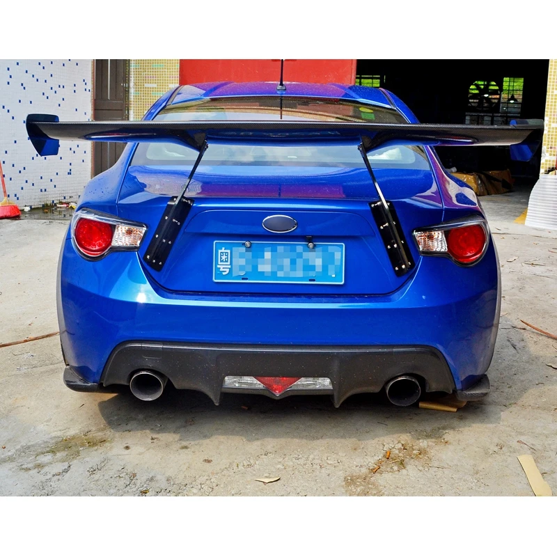 Углеродное волокно/Неокрашенный Черный стекловолокнистый материал G стиль GT 86 BRZ задний спойлер, крыло, багажник для Subaru BRZ для Toyota 86 GT86