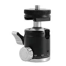 

High-Quality Kt919 Multi-Function Aluminum Alloy Mini Gimbal, Photography Gimbal, Cold Shoe Dual-Use Spherical Gimbal