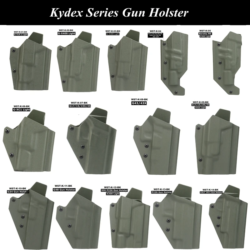 Чехол для пистолета Kydex M9/1911/P226/.45 17/19/19x/45 | Спорт и развлечения