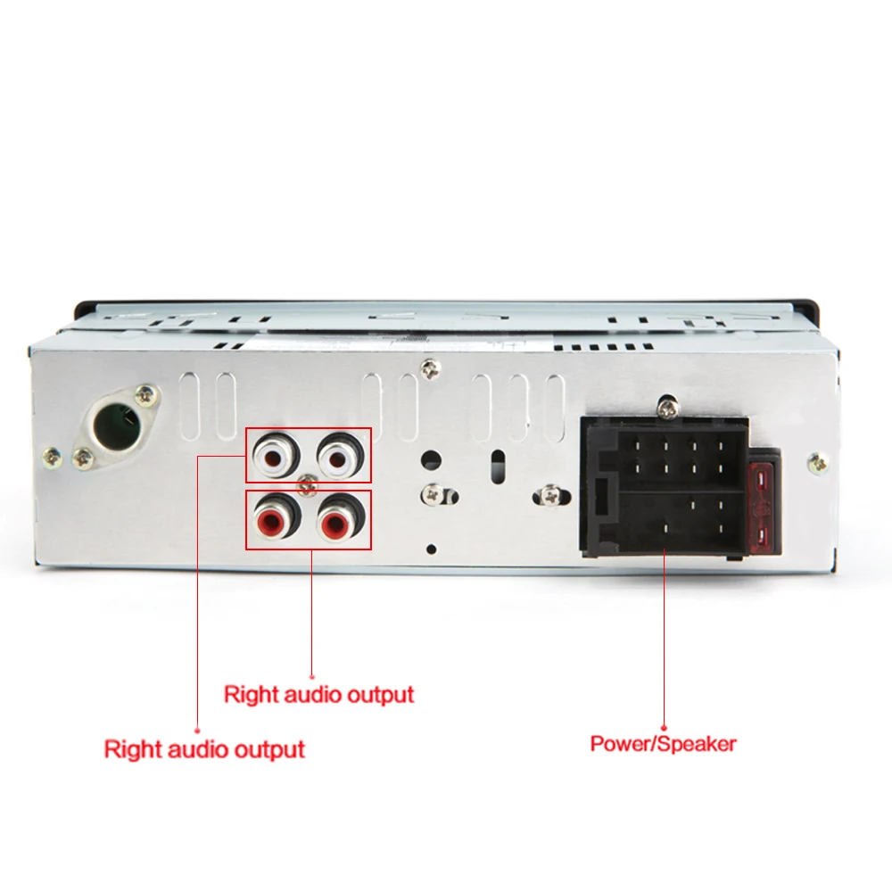 Автомагнитола 1 Din mp3 плеер FM аудио USB SD цифровой Bluetooth со слотом для приборной