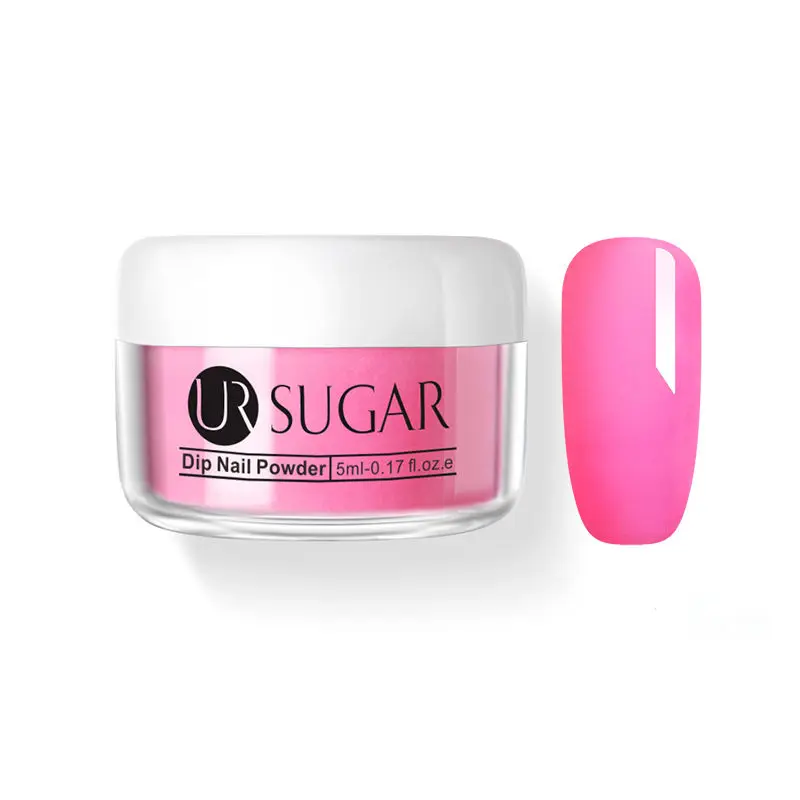 Ur Sugar 5 мл розовый окунутый акриловый порошок натуральный блеск для ногтей без лампы для лечения Dip порошок для ногтей Маникюр для дизайна ногтей - Цвет: Синий