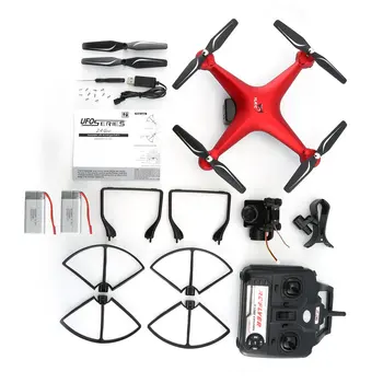 

S32T ESC VR3D Mode 360 Degree Flip & Roll 4K ESC Lens RC Drone HD Gesture Camera Shockproof RC Aircraft with 2/3 Batteries