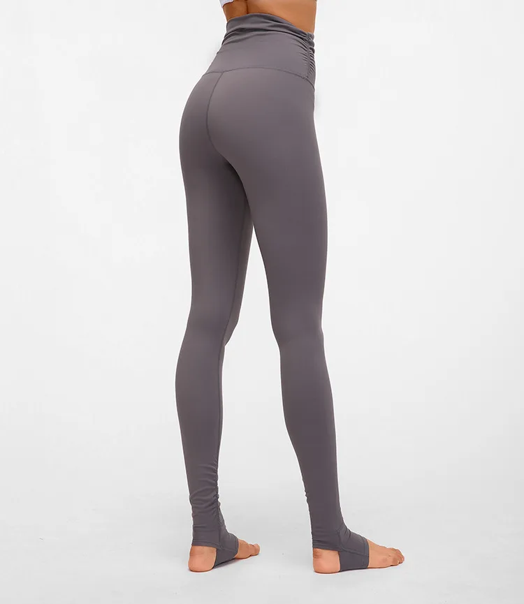 Пикантные женские брюки для йоги с завышенной талией и оборками, стильные женские леггинсы для бега и фитнеса, для офиса, путешествий, полной длины+ скрытый карман