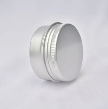 

96pcs 30g Aluminum Tin Jar Metal Containers Lip Balm Container Empty Candle Jars Cream Pot Box