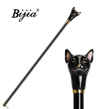 

Black Cat Animal Walking Stick,Vintage Crutch High Quality,Fashion Luxury Senior Cane,Suitable for Men Woman Gentleman Adornment