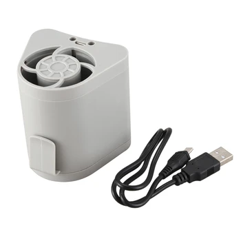 

Mini Portable Waist Fan Rechargeable USB Powered Fan Low Noise Mini Desk Fan with USB Charging Cable, Suitable for Camping, Cycl