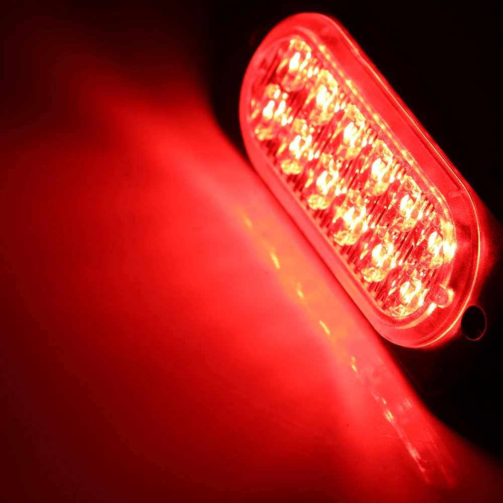 LEEPEE LED Warning Light 18W 12 LED Auto Accessories Car Lights Assembly Car Truck Emergency Side Strobe Signal Lamp Car-styling LEEPEE LED Warning Light 18W 12 LED Auto Accessories Car Lights Assembly Car Truck Emergency Side Strobe Signal Lamp Car-styling