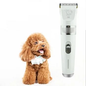 

Professional Pet Dog Hair Clipper Animal Grooming Trimmer USB Rechargeable Cat Grooming Shaver Puppy Kitten Cutter Pets Supplies