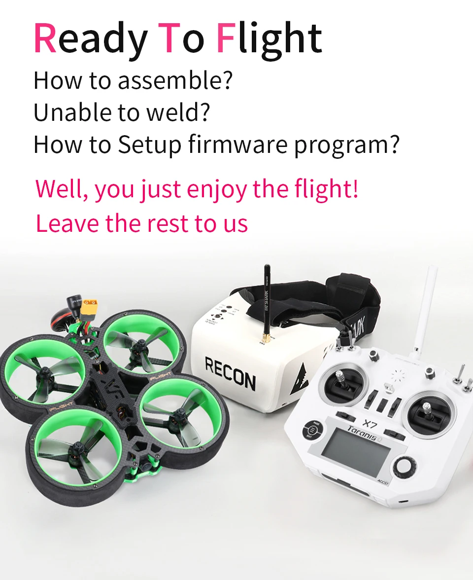 SEASKY iFlight Green Hornet FPV гоночный Дрон 3 дюйма RTF Frsky ACCESS X7 SucceX E F4 35A ESC 500 МВт VTX FatShark Recon v2 HD