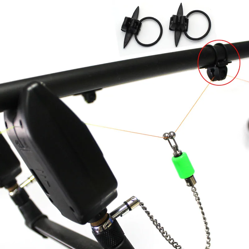 2 indicateurs d'alarme bobine pour pêche carpe - Swinger pour montage hair rig et méthode feeder