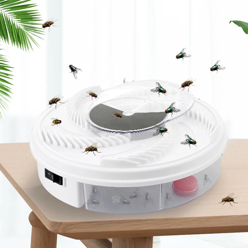 Электрическая ловушка для насекомых автоматическая мух с ловушкой еды тип