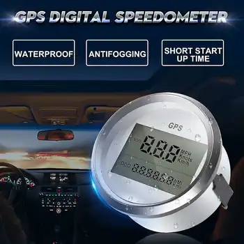 

2020 New 85 mm Waterproof Digital GPS Speedometer Car Odometer Gauge For Marine Boat Truck Motorcycle Auto