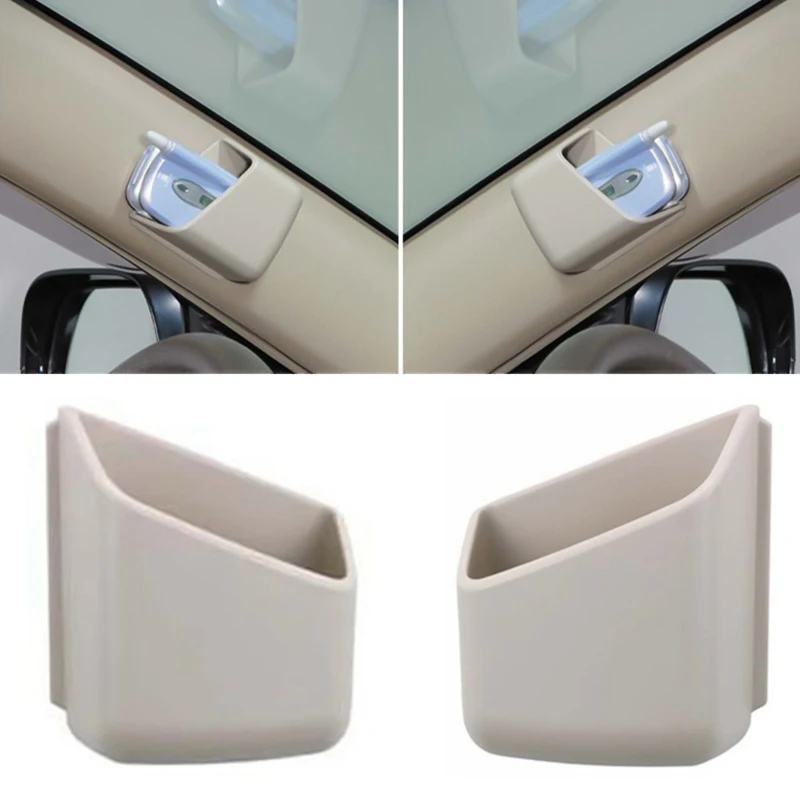 

2Pcs/Lot Universal Car Auto Accessories Sundries Organizer Storage Box Holder Paste Mobile Phone Storage Box
