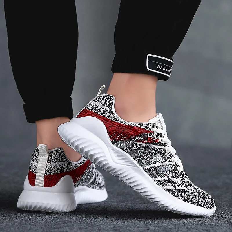 Мужская обувь для бега, дышащие кроссовки Flywire, уличная спортивная обувь большого размера, прогулочная обувь, мужская обувь, zapatillas Deportivas