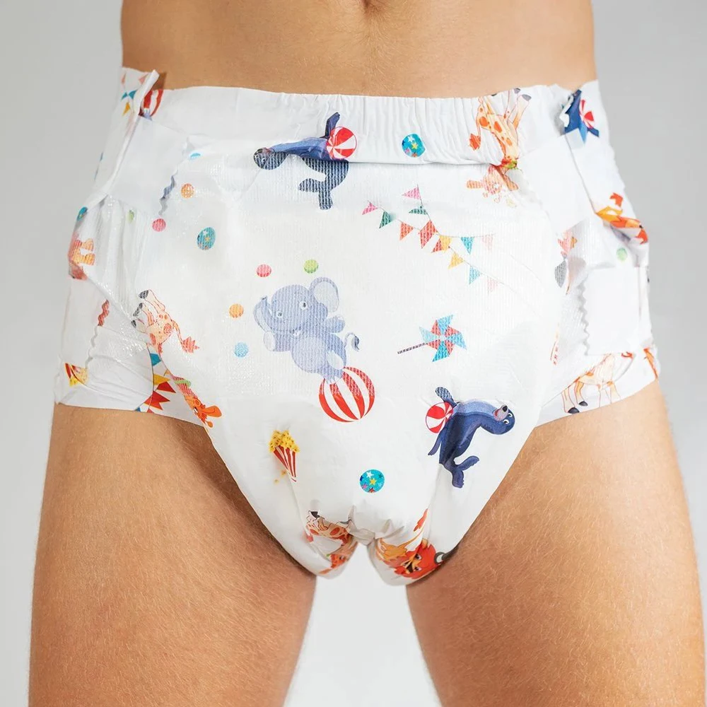 DDLG 6 шт. размер M подгузники для взрослых Отключенные Nappie мягкие трупы