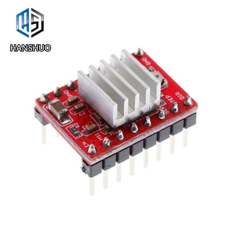 1pcs-Reprap-Stepper-Driver-A4988-Stepper-Motor-Driver-Module-with-Heatsink-for-arduino (2)