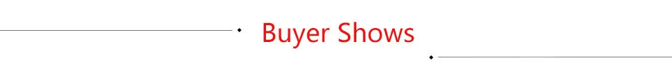 Buyer shows