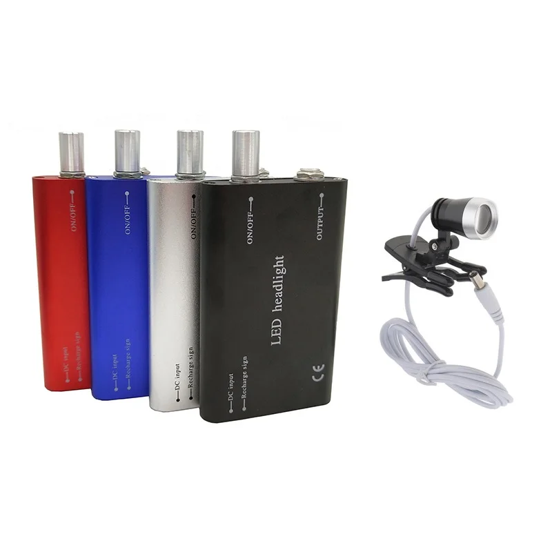 High Quality Dental Headlamp 3W LED Clip Light Medical Headlight