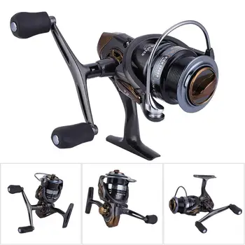 

DEUKIO Aluminium Alloy Heavy Duty Casting Spinning Fishing Reel 7.1:1 5+1BB Dual Rocker Fishing Reel Fisher Accessory