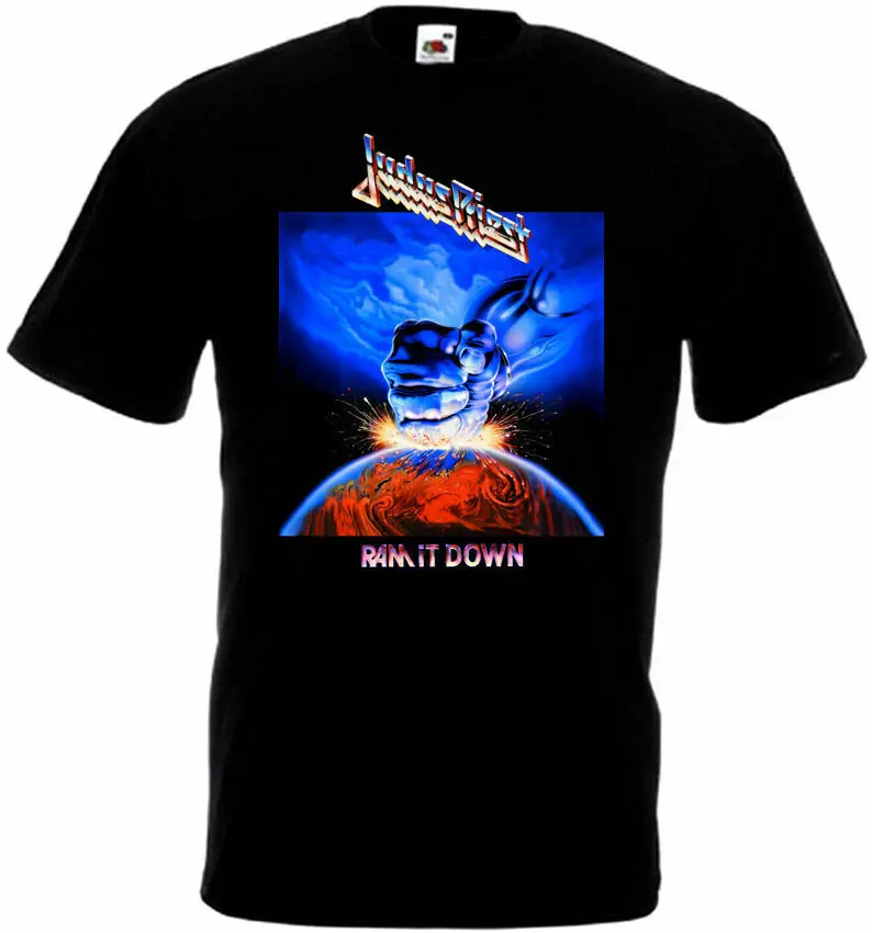 Judas Priest Ram It Down футболка черный постер все размеры S 5Xl|Футболки| |