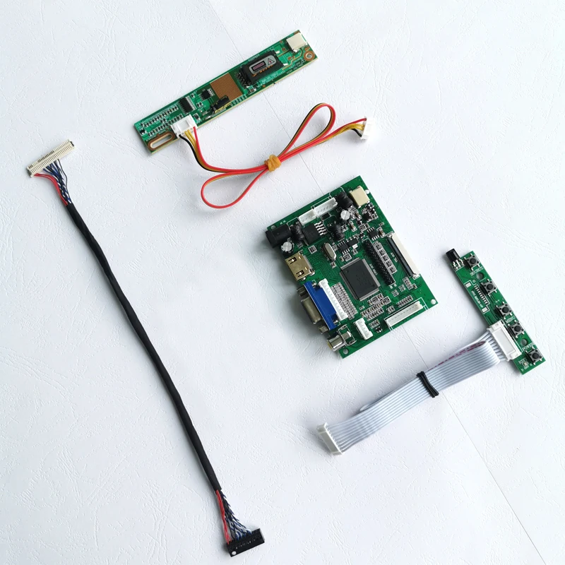 Подходит для B141XG09/B141XG10/B141XG13 LVDS 30-контактный ноутбуки ЖК-дисплей монитор VGA + 2AV 1 с