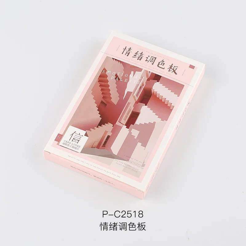 

30Sheets/Set Mood Palette Card Postcard/Greeting Card/Christmas Gift Card