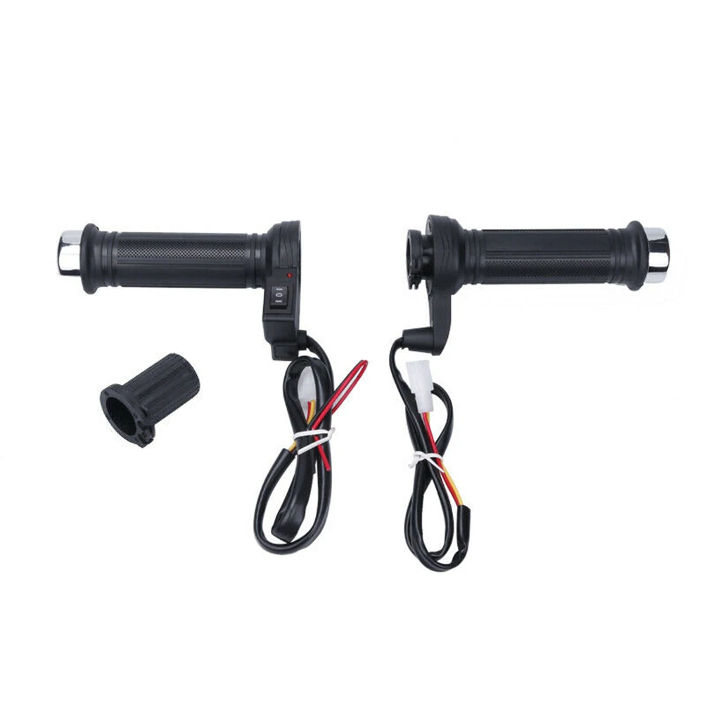 

Warm Handle Rubber Universal Winter Adjustable 12V Anti Slip Electric Heated ATV Hand Grip Motorcycle 10-15W Driving
