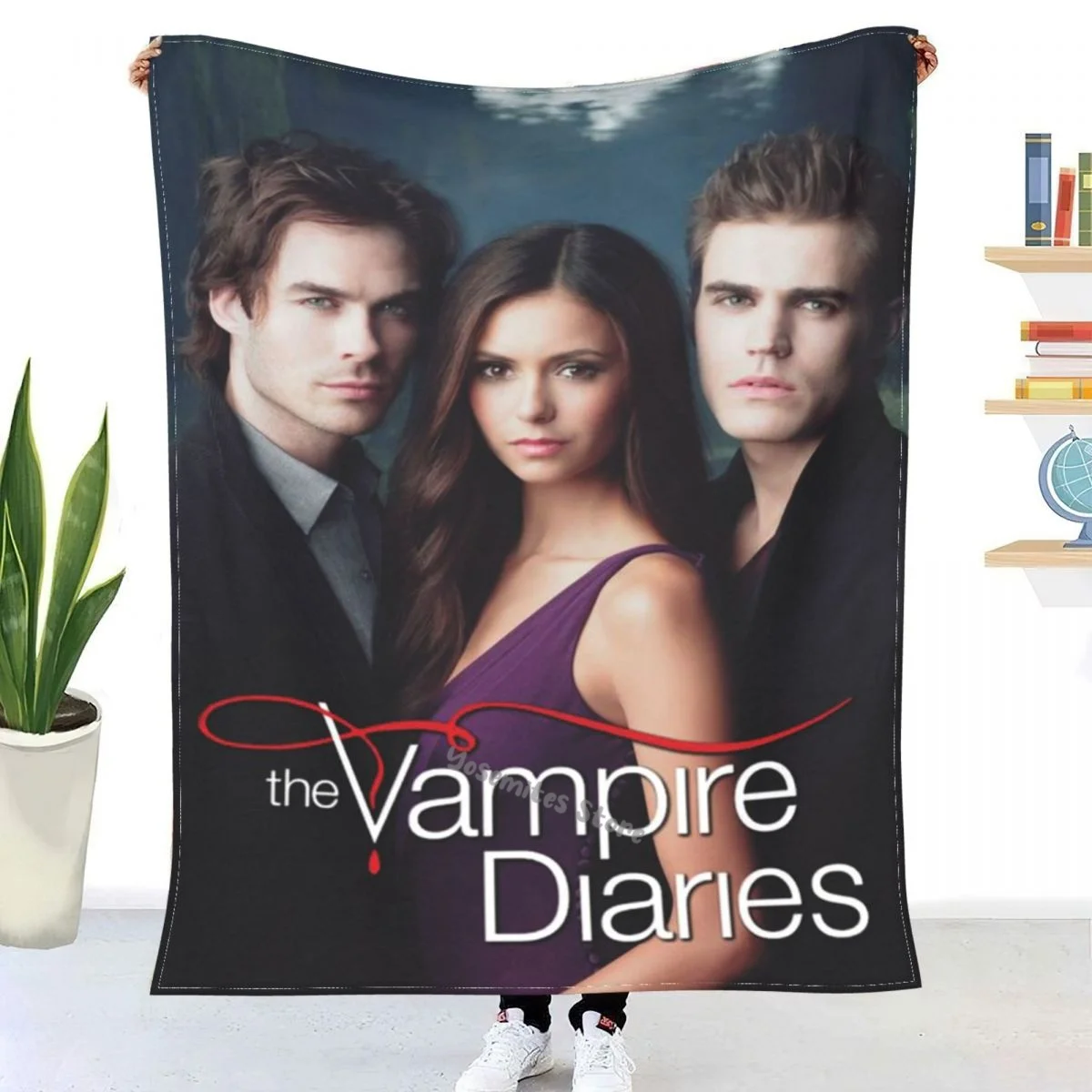 

Damon Salvador Throw Blanket Sherpa Blanket Bedding Soft Blanket Bedroom Sofa Gift