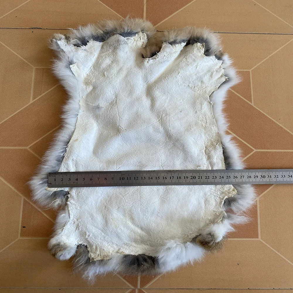 Natural Rabbit Pelt for Crafts, Soft, Economic, Large ,Rabbit Pelt