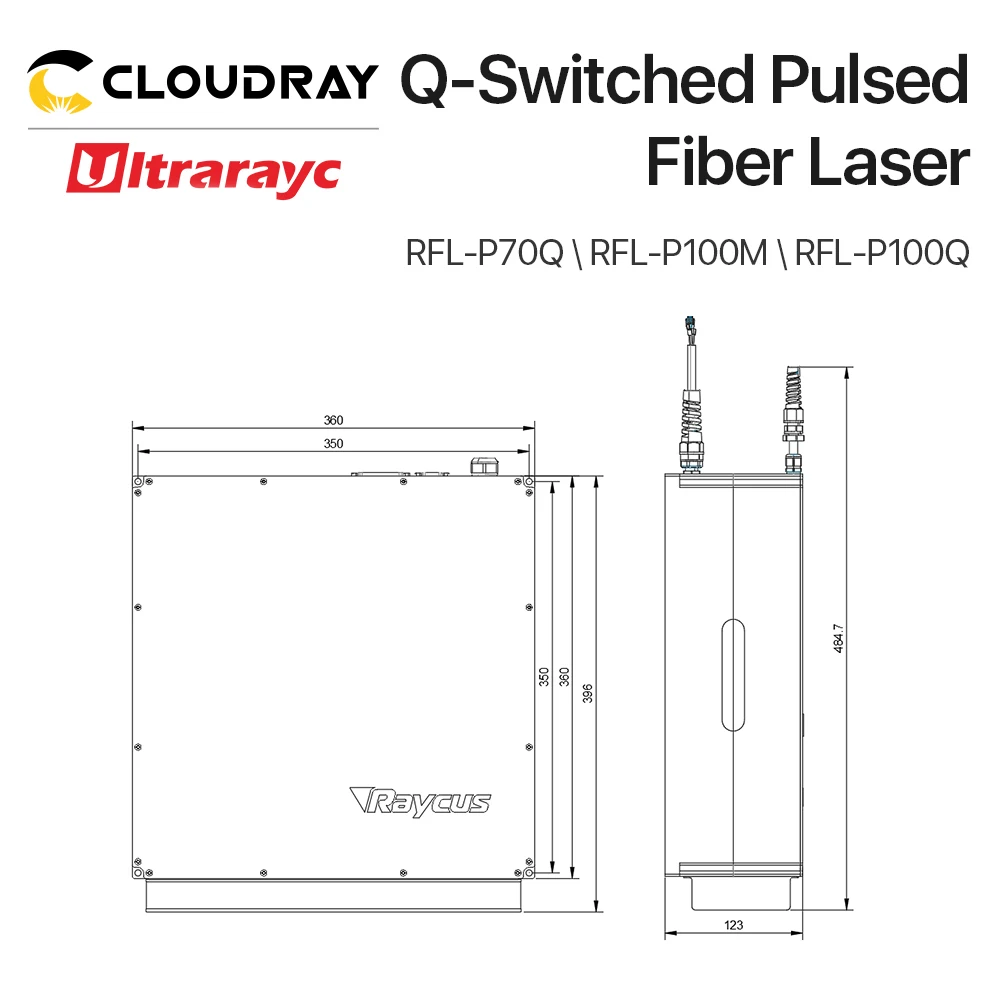 Рисунок 5 - Ультрамен 1064 м Raycus импульсная